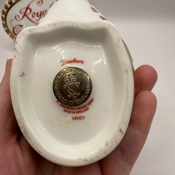 Royal Crown Derby Hawthorn Hedgehog bone china paperweight. Gold stopper. EUC. - Picture 7 of 12